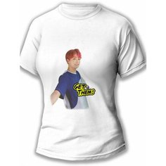 Футболка размер M, белый