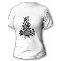 Футболка размер S, белый