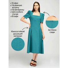 Платье Viserdi, размер 50, зеленый