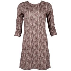 Платье Sisters Point, размер 50, коричневый