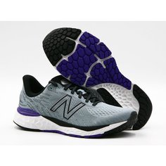 Кроссовки New Balance Fresh Foam 880, полнота D, размер 11 US, фиолетовый, серый