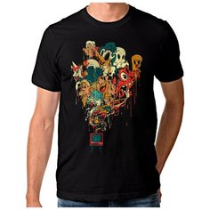 Футболка Design Heroes, размер 2XL, черный