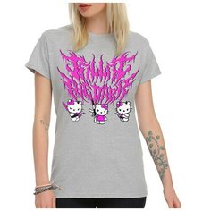 Футболка DS Apparel, размер XS, серый