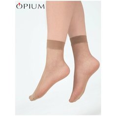 Носки Opium, размер универсальный, бежевый