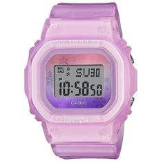 Наручные часы CASIO Baby-G BGD-560WL-4, фиолетовый, розовый