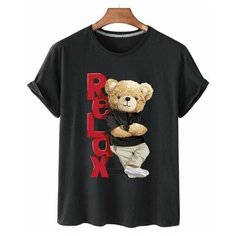 Футболка размер 2XL, черный
