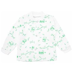 Лонгслив РиД - Родители и Дети, размер 56-62, белый