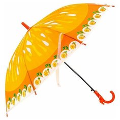 Зонт-трость желтый