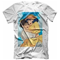 Футболка , размер 42, мультиколор