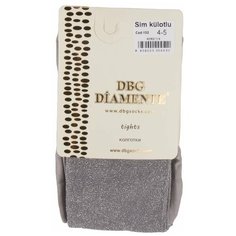 Колготки DBG Diamente, размер 6-8, серый
