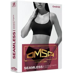 Топ Omsa, размер 48/50 (L/XL), бежевый, коричневый