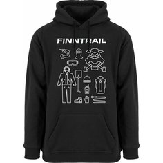 Толстовка Finntrail, размер L, черный