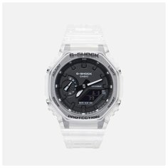 Наручные часы CASIO G-Shock GA-2100SKE-7AER, бесцветный, серый
