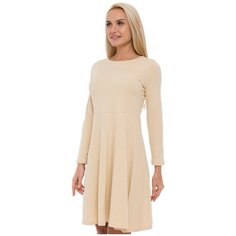 Платье Lunarable, размер 52 (2XL), бежевый