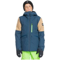 Куртка Quiksilver, размер 140, синий, зеленый