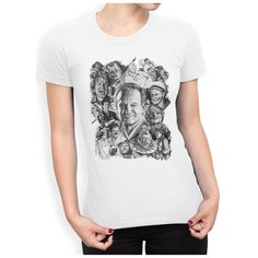 Футболка DS Apparel, размер M, белый