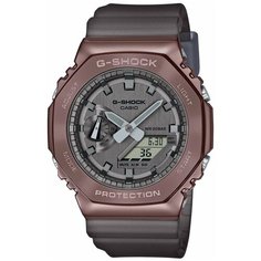 Наручные часы CASIO G-Shock GM-2100MF-5A, красный, фиолетовый