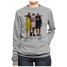 Свитшот DreamShirts Studio, размер 54, серый