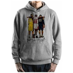 Худи DreamShirts Studio, размер 3XL, серый