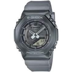 Наручные часы CASIO G-Shock GM-S2100MF-1A, серый, черный