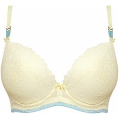 Бюстгальтер Nipplex, 2 шт., размер 75D, красный, желтый