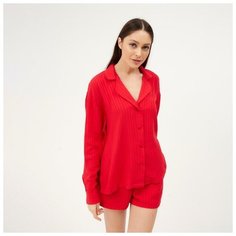 Пижама Kaftan, размер 40-42, красный, фиолетовый