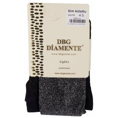Колготки DBG Diamente, размер 4-5, черный