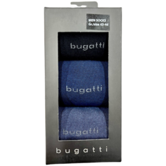 Носки Bugatti, размер 43-46, синий
