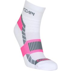 Носки Accapi, размер 39-41, белый, серый, розовый