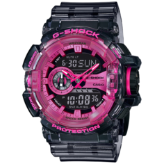 Наручные часы CASIO G-Shock, розовый, черный