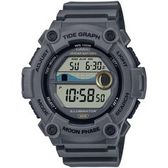 Наручные часы CASIO Collection WS-1300H-8A, серый, черный