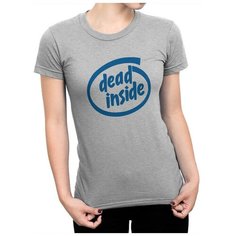 Футболка DS Apparel, размер XS, серый