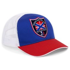 Бейсболка ЯRUSSIA, размер 56-60, синий, красный