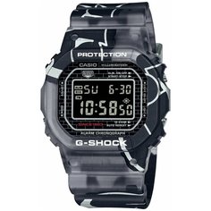 Наручные часы CASIO G-Shock DW-5000SS-1, серый, черный