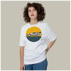 Футболка размер L, белый