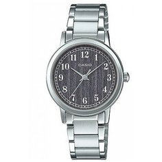 Наручные часы CASIO, серый, серебряный