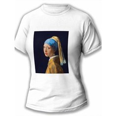 Футболка размер S, белый