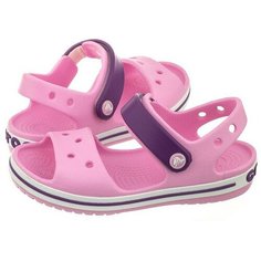 Сандалии Crocs, размер J2 (33-34EU), розовый