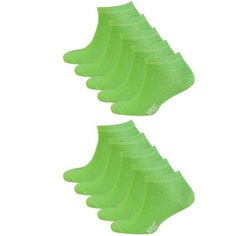 Носки STATUS, 10 пар, размер 25, зеленый