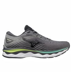 Кроссовки Mizuno, размер 45 EUR, серый, черный