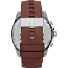 Наручные часы DIESEL Mega Chief DZ4290, коричневый, серебряный