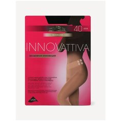 Колготки Omsa InnovAttiva, 40 den, размер 4/L, черный