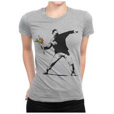 Футболка DS Apparel, размер XS, серый