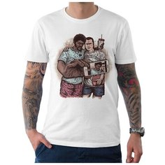 Футболка Design Heroes, размер 2XL, белый