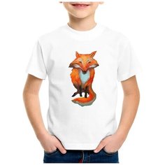 Футболка CoolPodarok, размер 22, белый