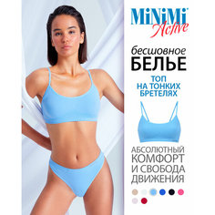 Топ MiNiMi, размер 48/50 (L/XL), голубой