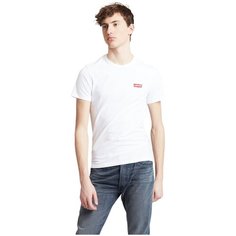 Футболка Levis , 2 шт., размер XXS, мультиколор, белый Levis®