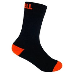 Носки DexShell Ultra Thin, размер M, черный, оранжевый