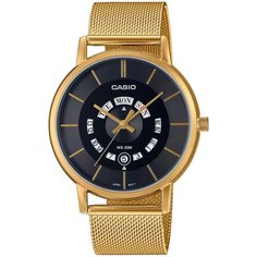 Наручные часы CASIO Collection, черный, золотой