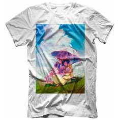 Футболка AnimaShop, размер 32, мультиколор